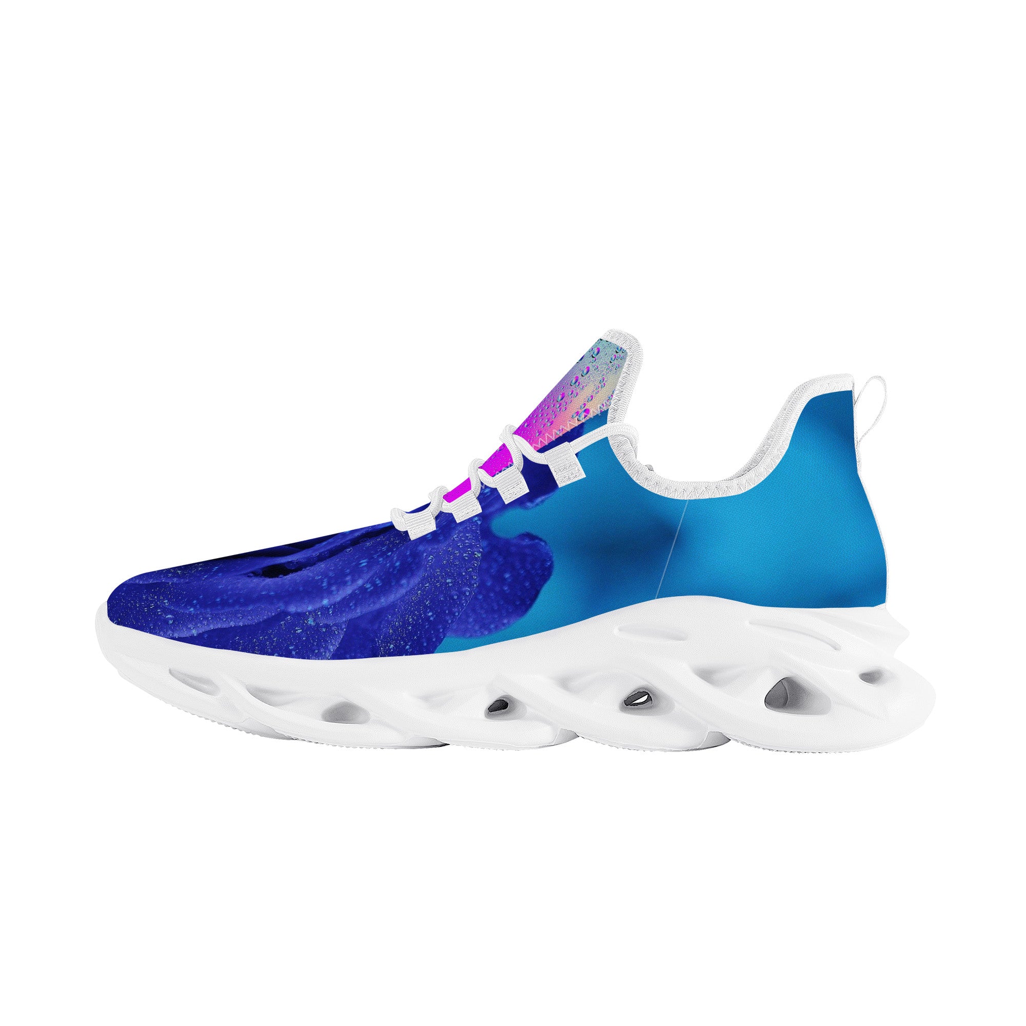 Blue Rose | Custom Low Top Shoes | Shoe Zero
