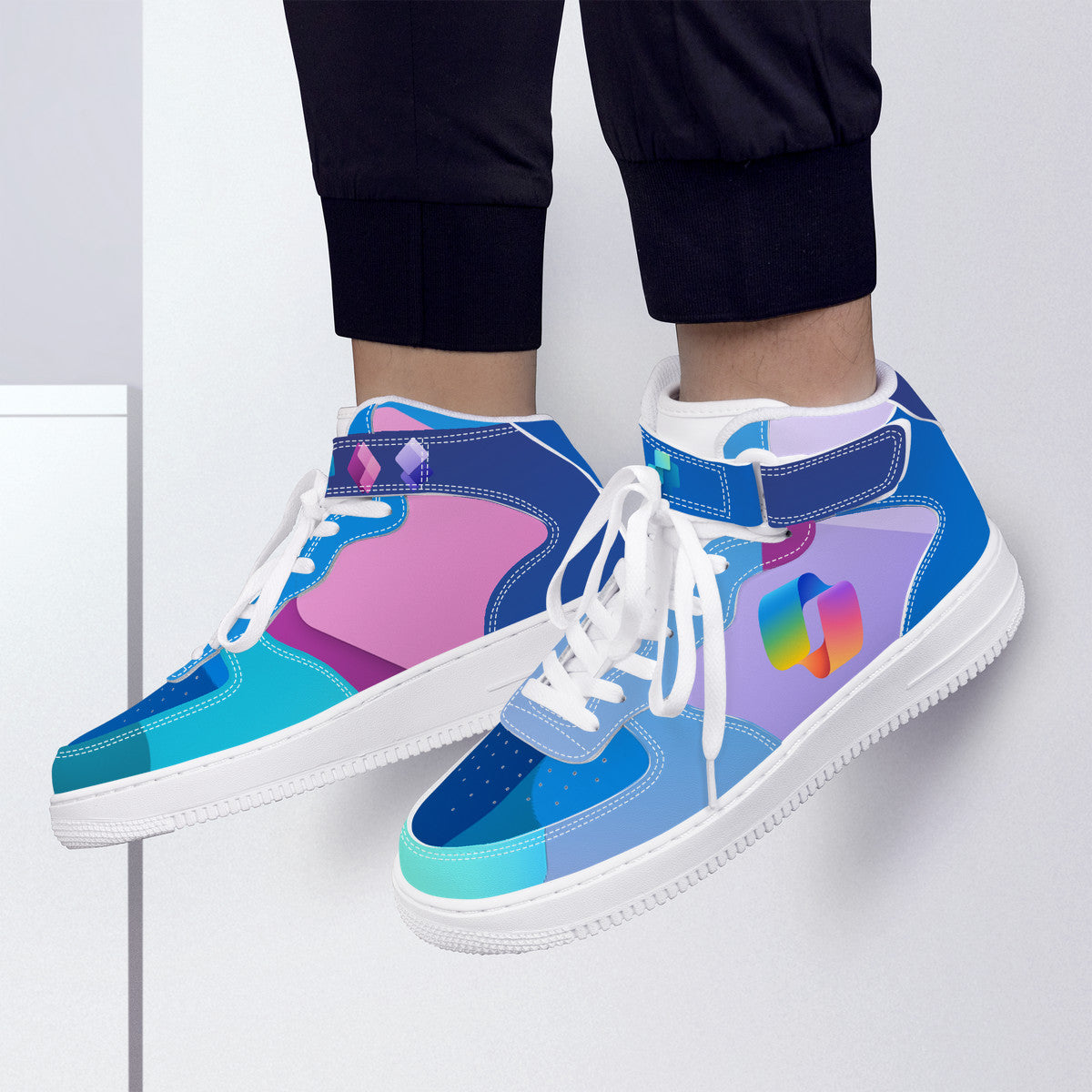 Microsoft High Tops | Custom Business Shoes | Shoe Zero