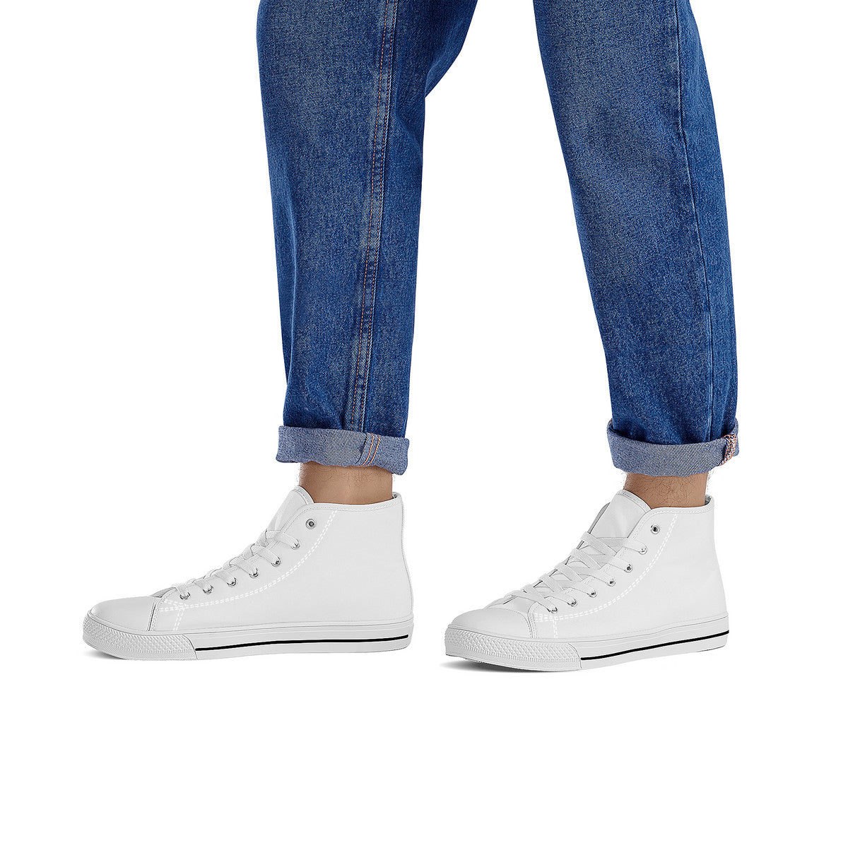 2D Customization Template For Zero Canvas Hightop