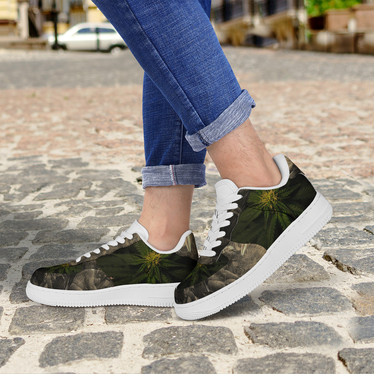 Urban Leaf Low Tops | Custom Branded Shoes | Shoe Zero