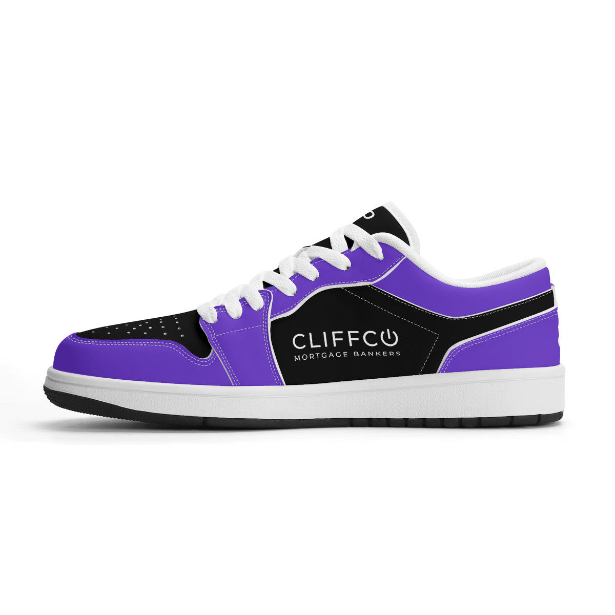Cliffco Mortgage Bankers | Custom Branded Shoes | Shoe Zero V5