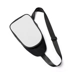arc zero sling bag flat lay aerial
