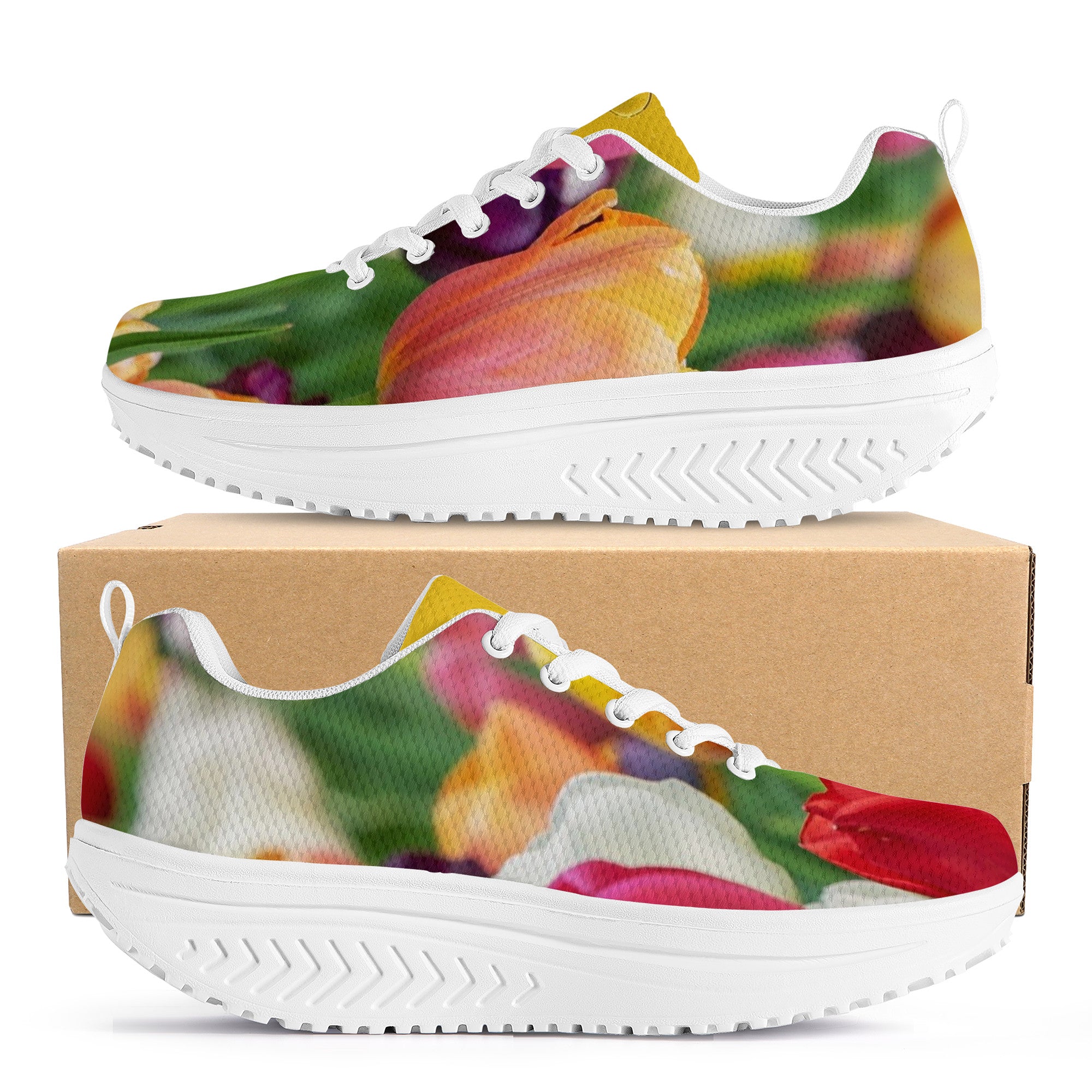 Tulip Walk | Custom Mesh Shoes | Shoe Zero