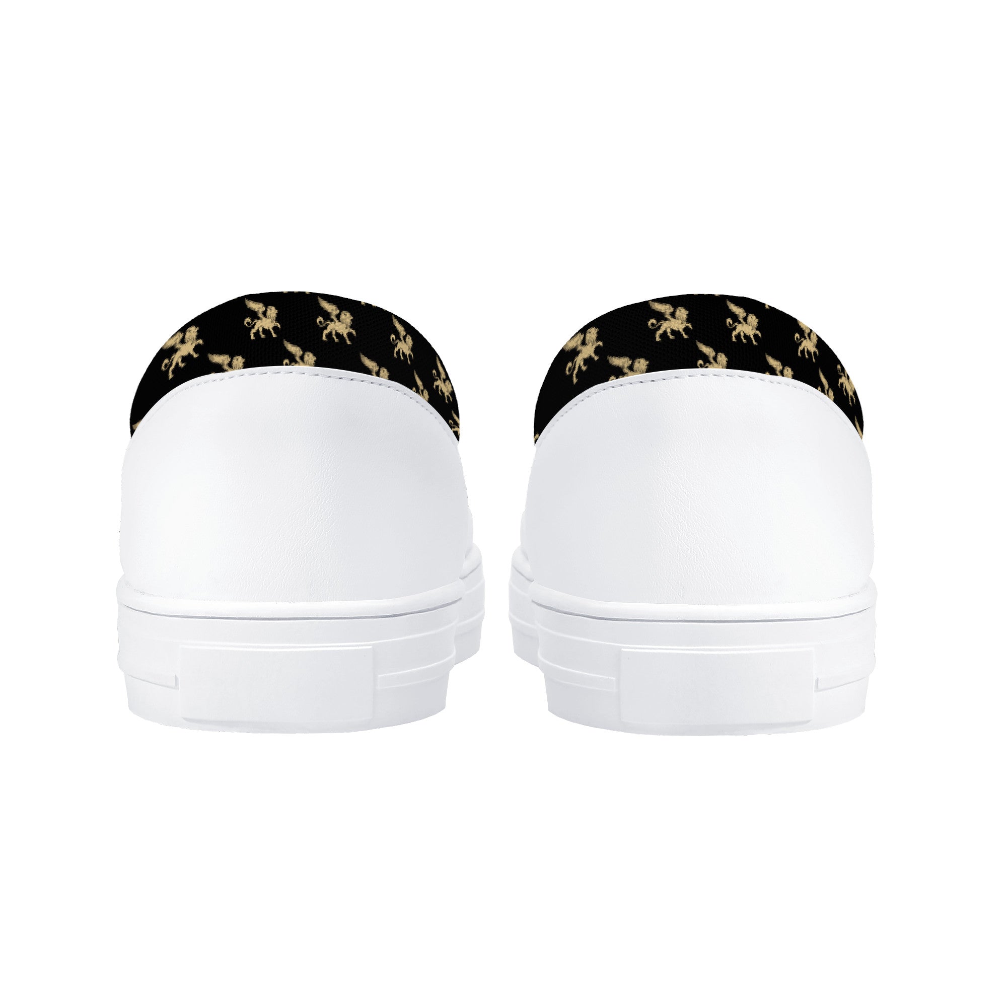 Gold Lion V3 Slip-on Shoes | Low Top Customized | Shoe Zero