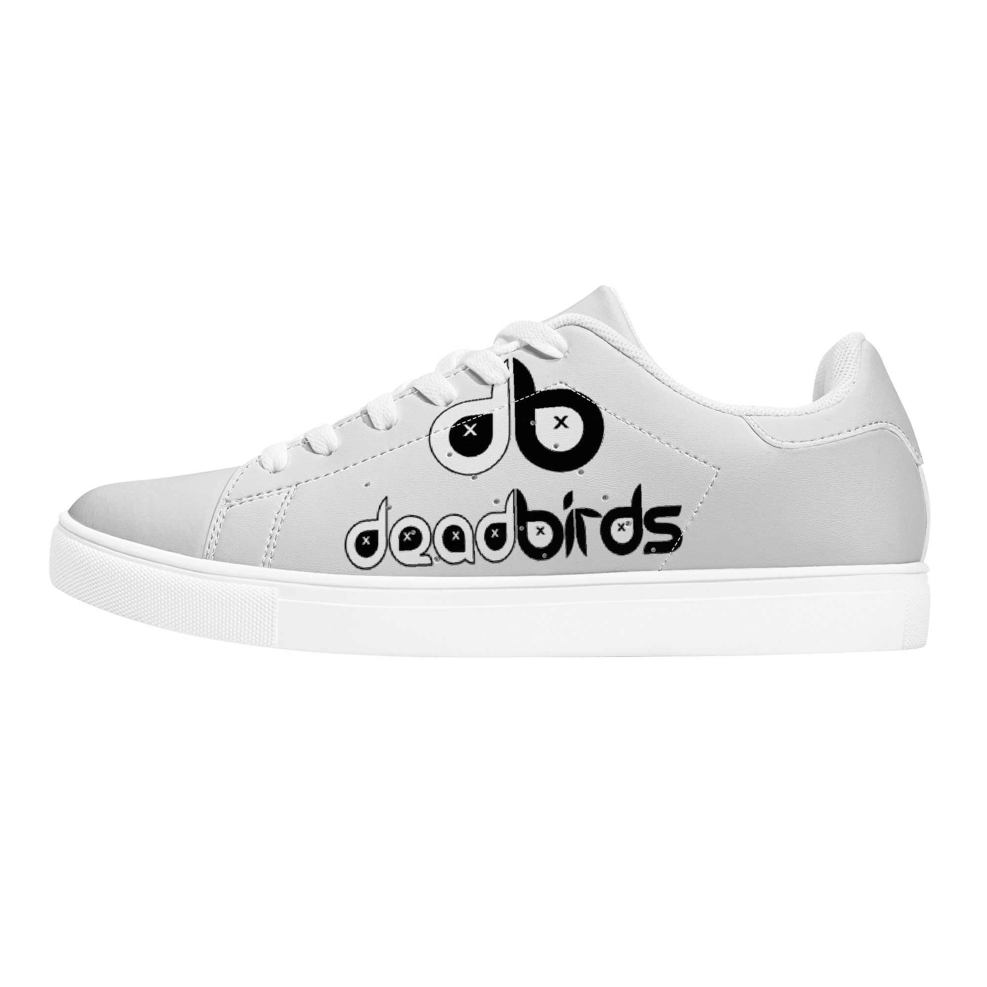 Dead Birds Leather Sneakers | Low Top Customized | Shoe Zero