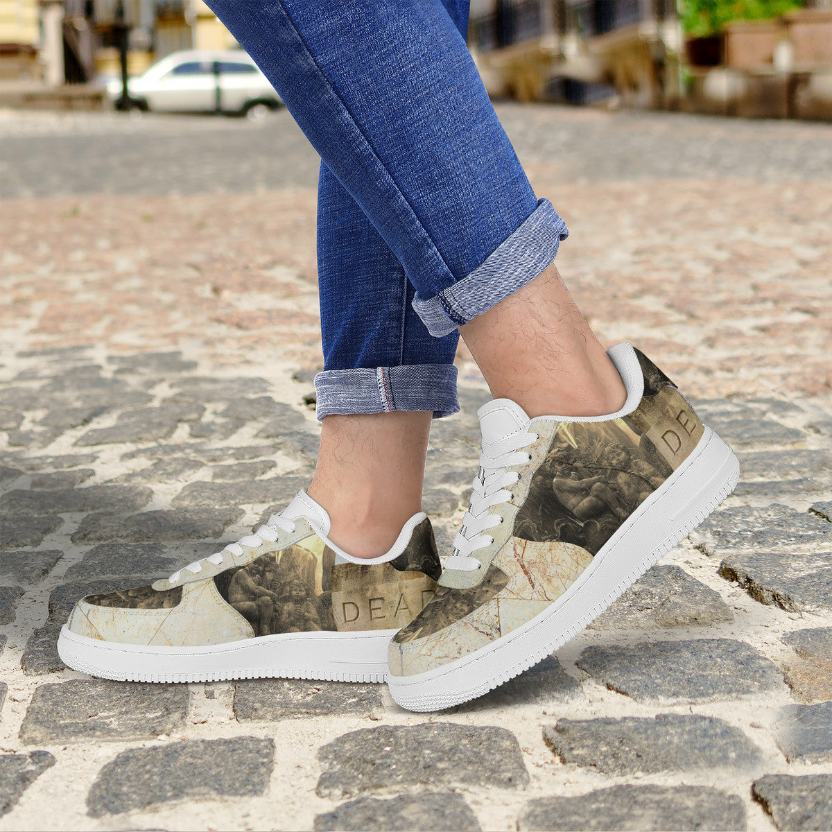 Marble Texture Low Tops | Custom Branded Shoes | Shoe Zero