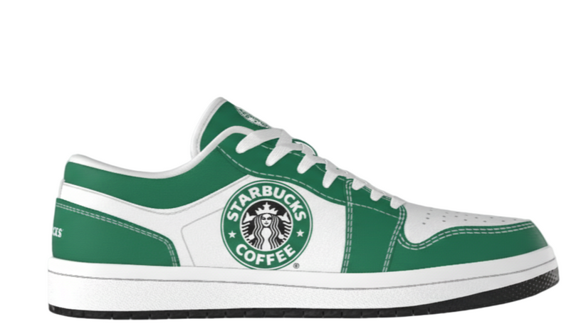 Starbucks Branded Shoes | Court Zero Low tops (3D)