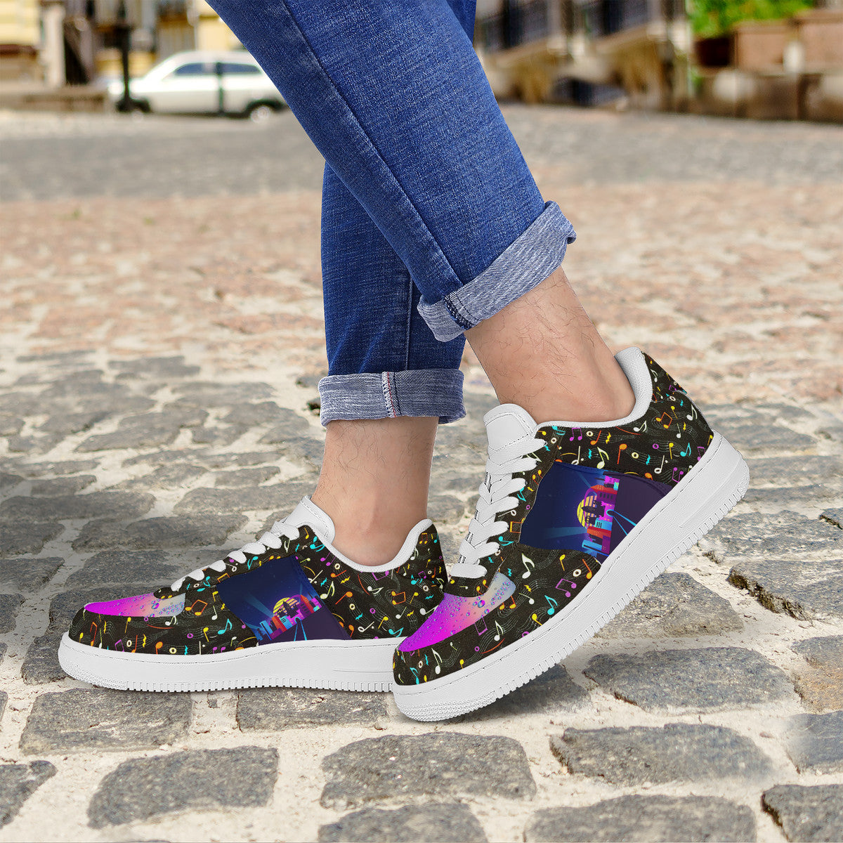 Disco Drive | Custom Low Top Shoes | Shoe Zero
