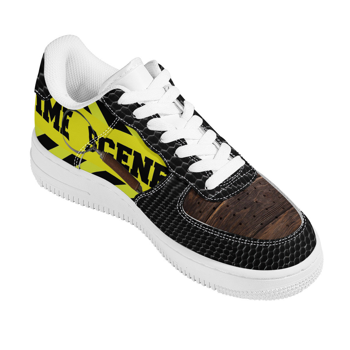 Crime Scene Unisex Sneaker | Low Top Customized | Shoe Zero
