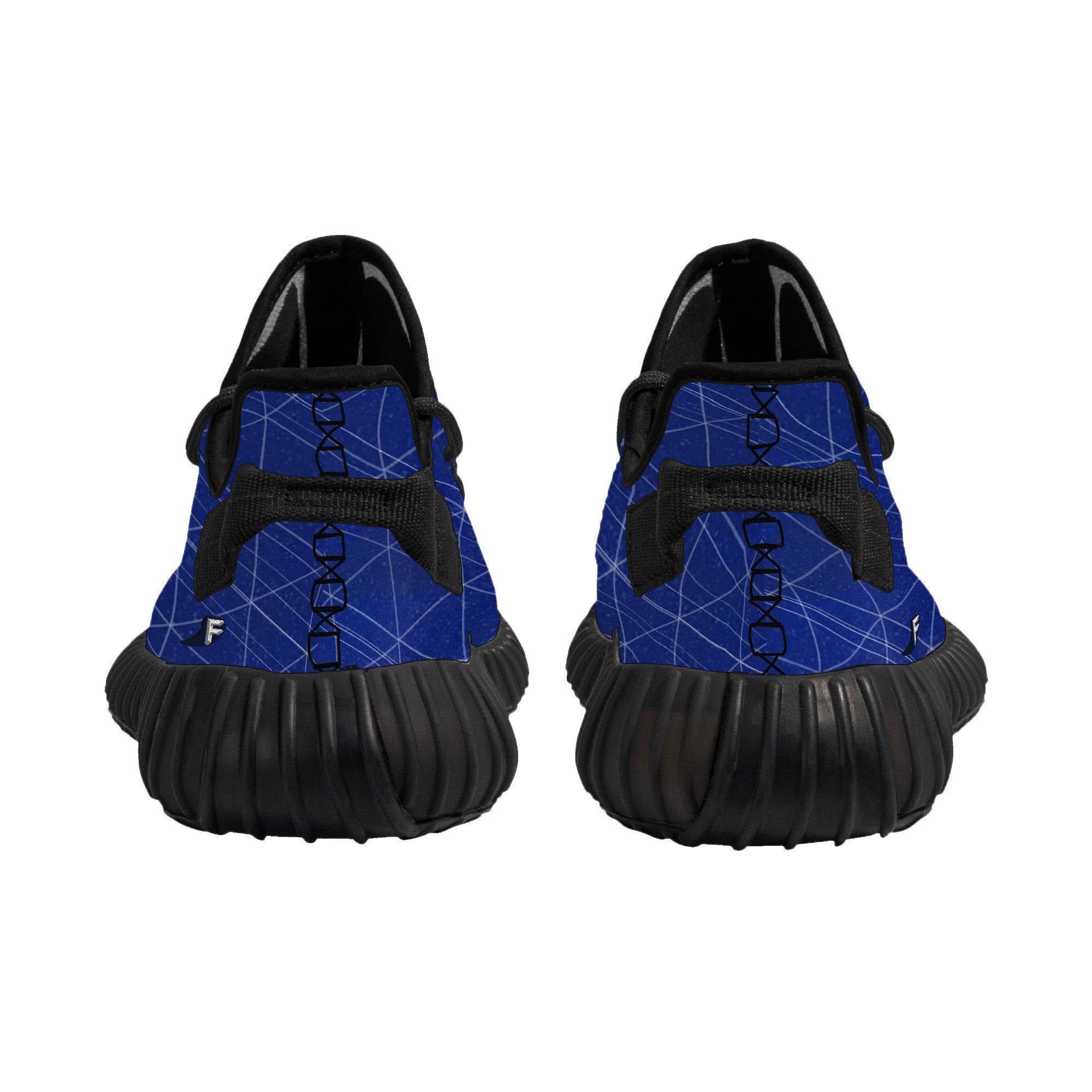 Dillon C Customized Breathable Mesh Knit Sneaker - Black - Shoe Zero
