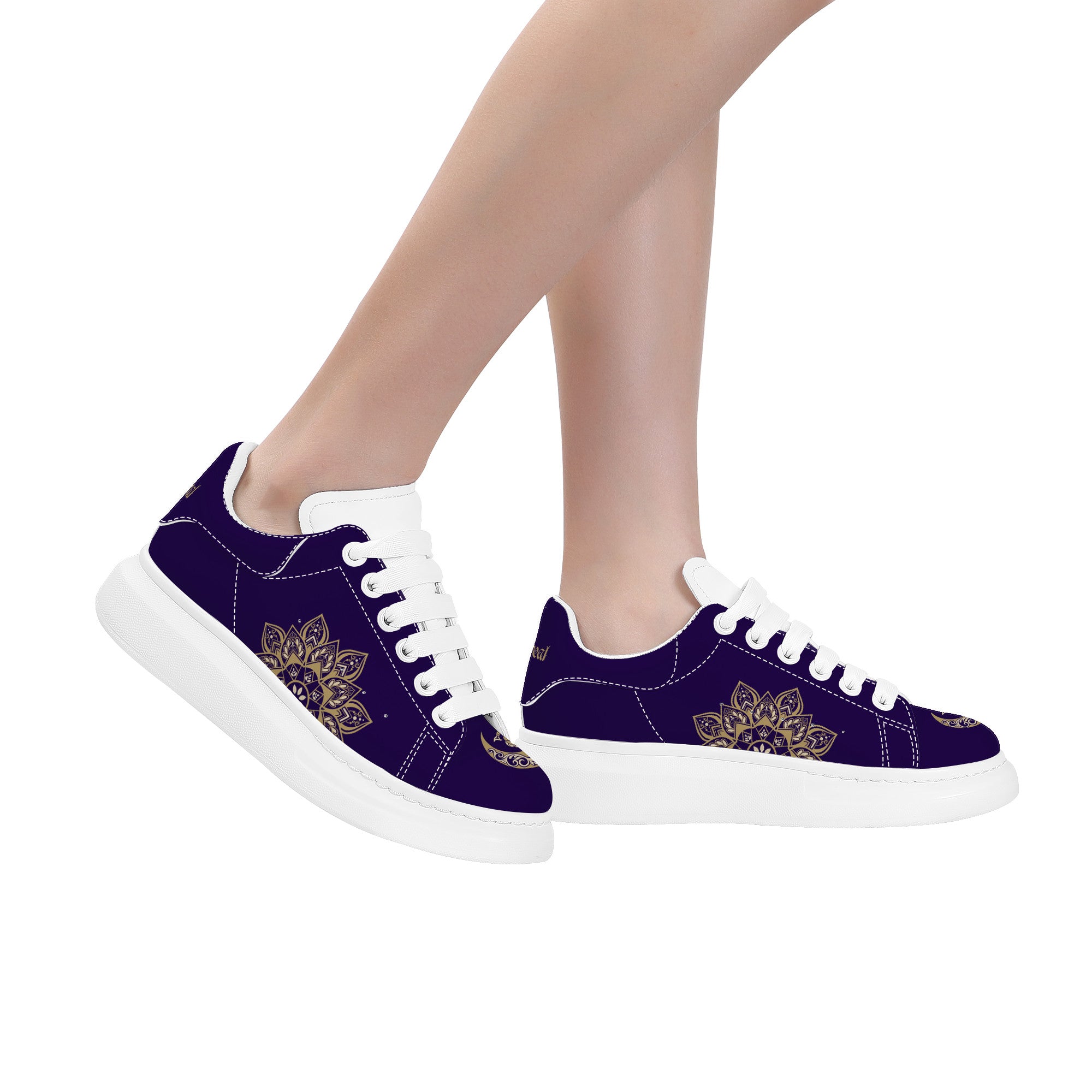 Llayda W Customized Low Top Shoes - White - Shoe Zero
