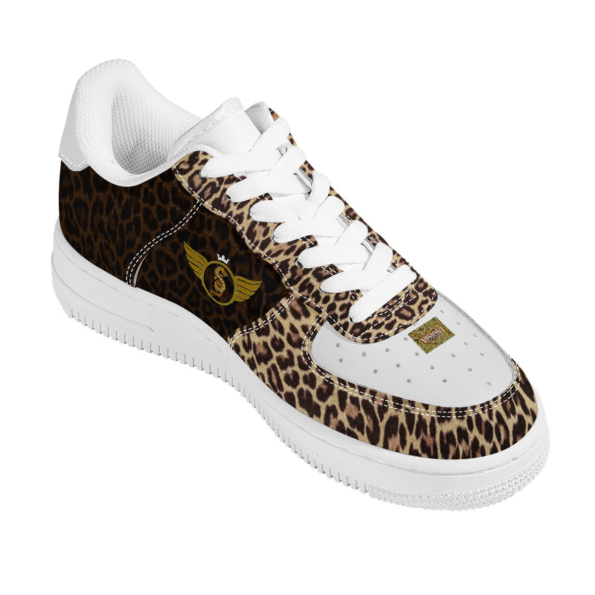 Majestic Cheetah and Black Print | High Top Customized | Shoe Zero