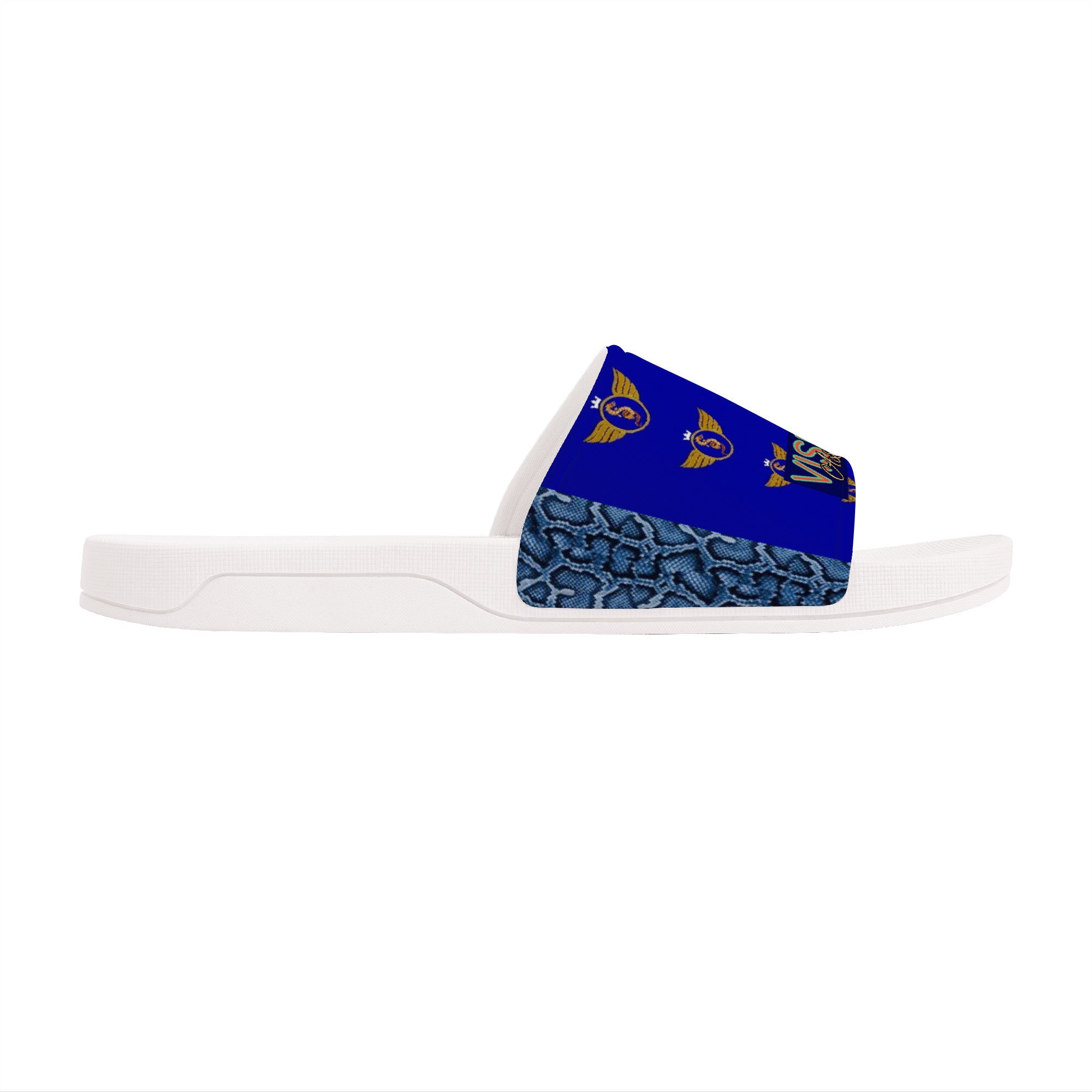 Slide Sandals - White V1 | Sandals Customized | Shoe Zero