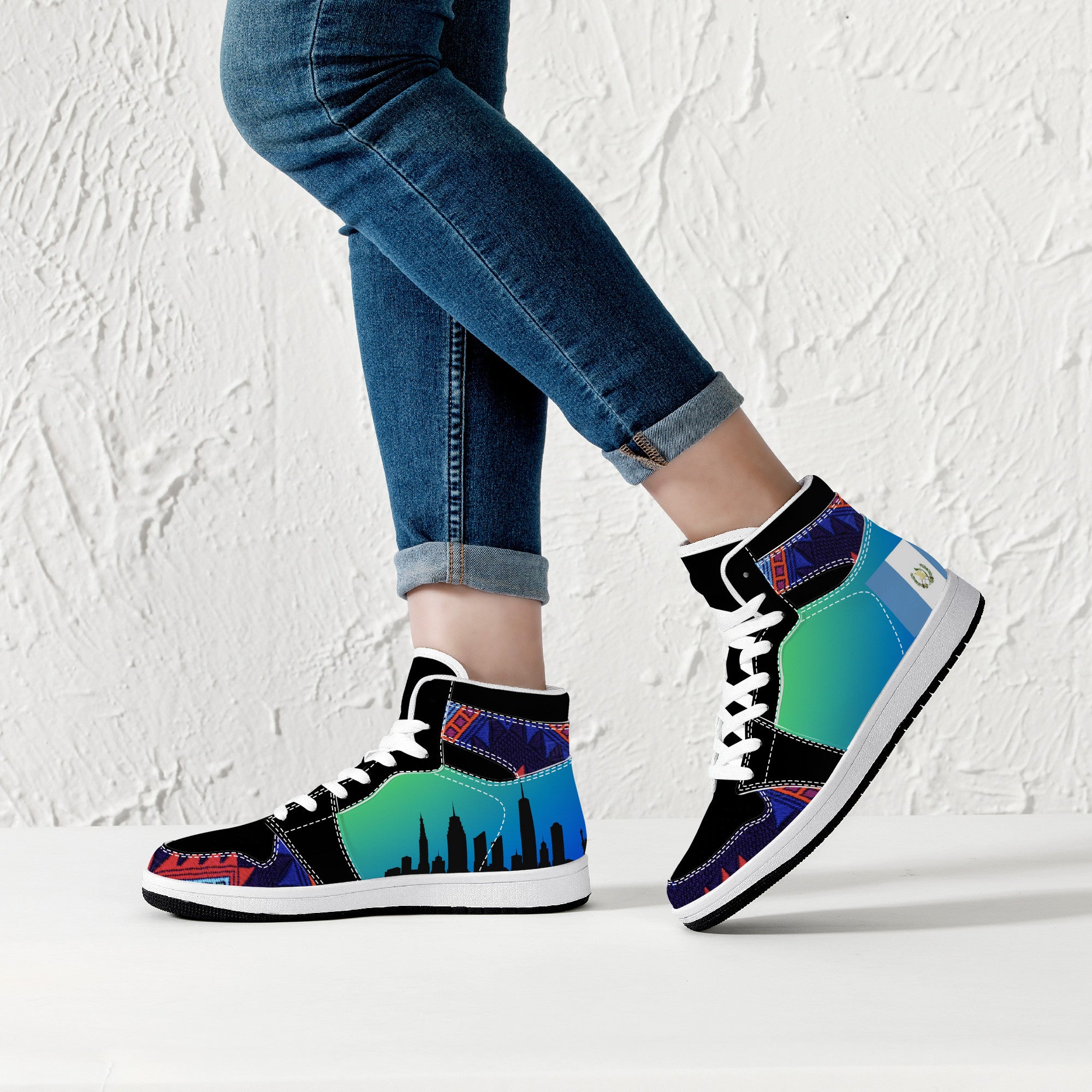 Cool shoes by Jake U | High Top Customized | Shoe Zero