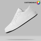 core zero low tops angled hero white