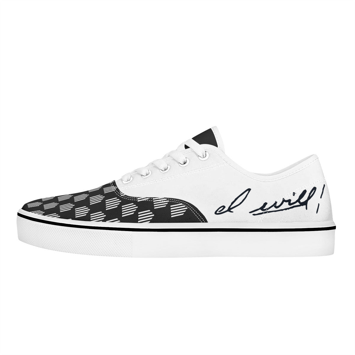 Jack Trice | V5 Customized Shoes - White - Shoe Zero