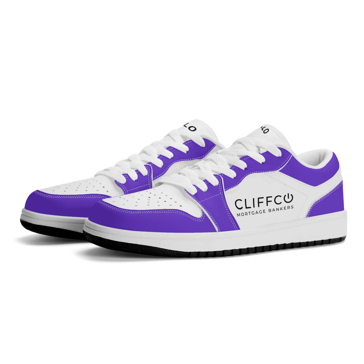 Cliffco Mortgage Bankers | Custom Branded Shoes | Shoe Zero V2