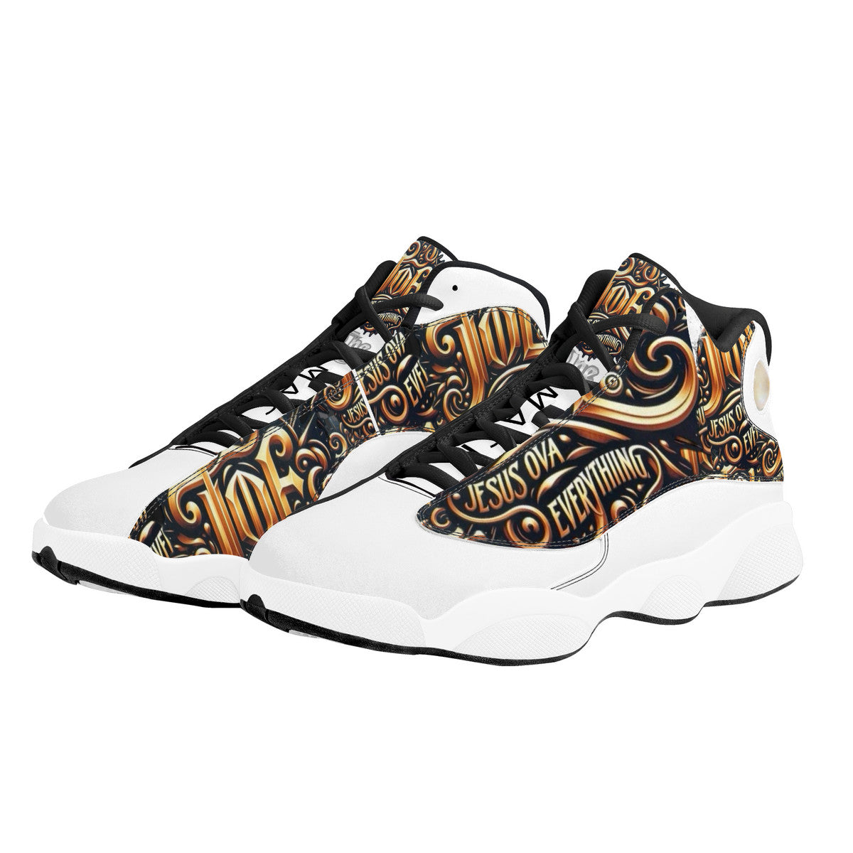 Customized Basketball Shoes - Black