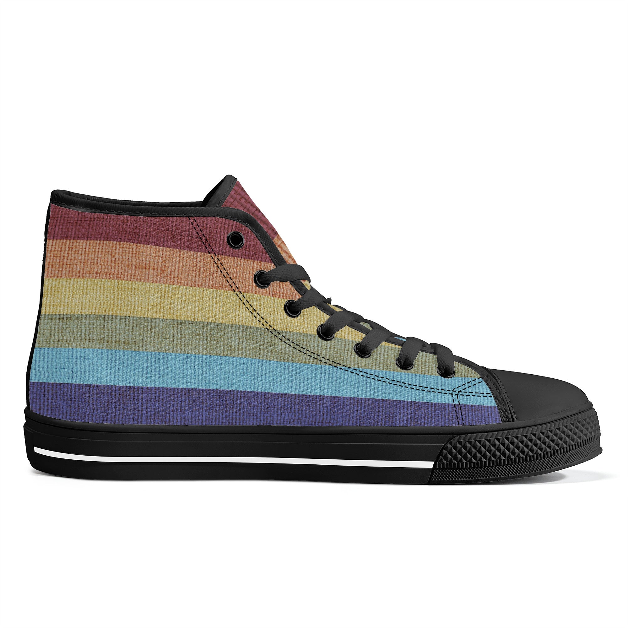 Cool shoes by Gayla Fox | High Top Customized | Shoe Zero