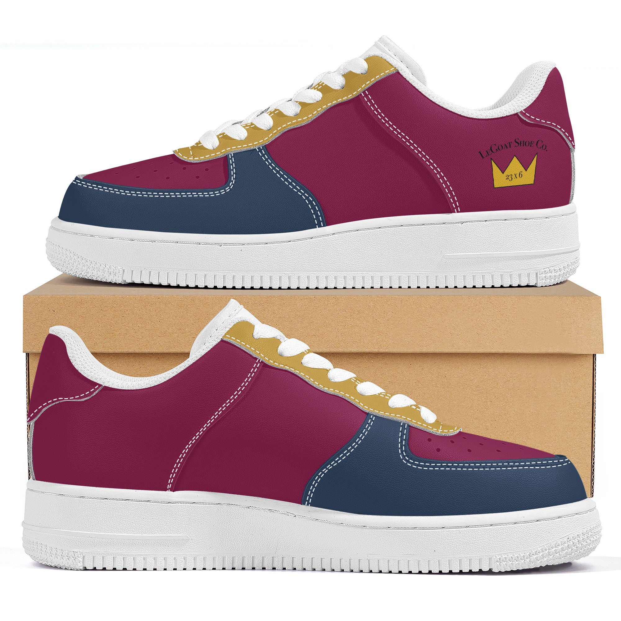 LeGoat shoes by Parker N | Customized Low Tops  | Shoe Zero
