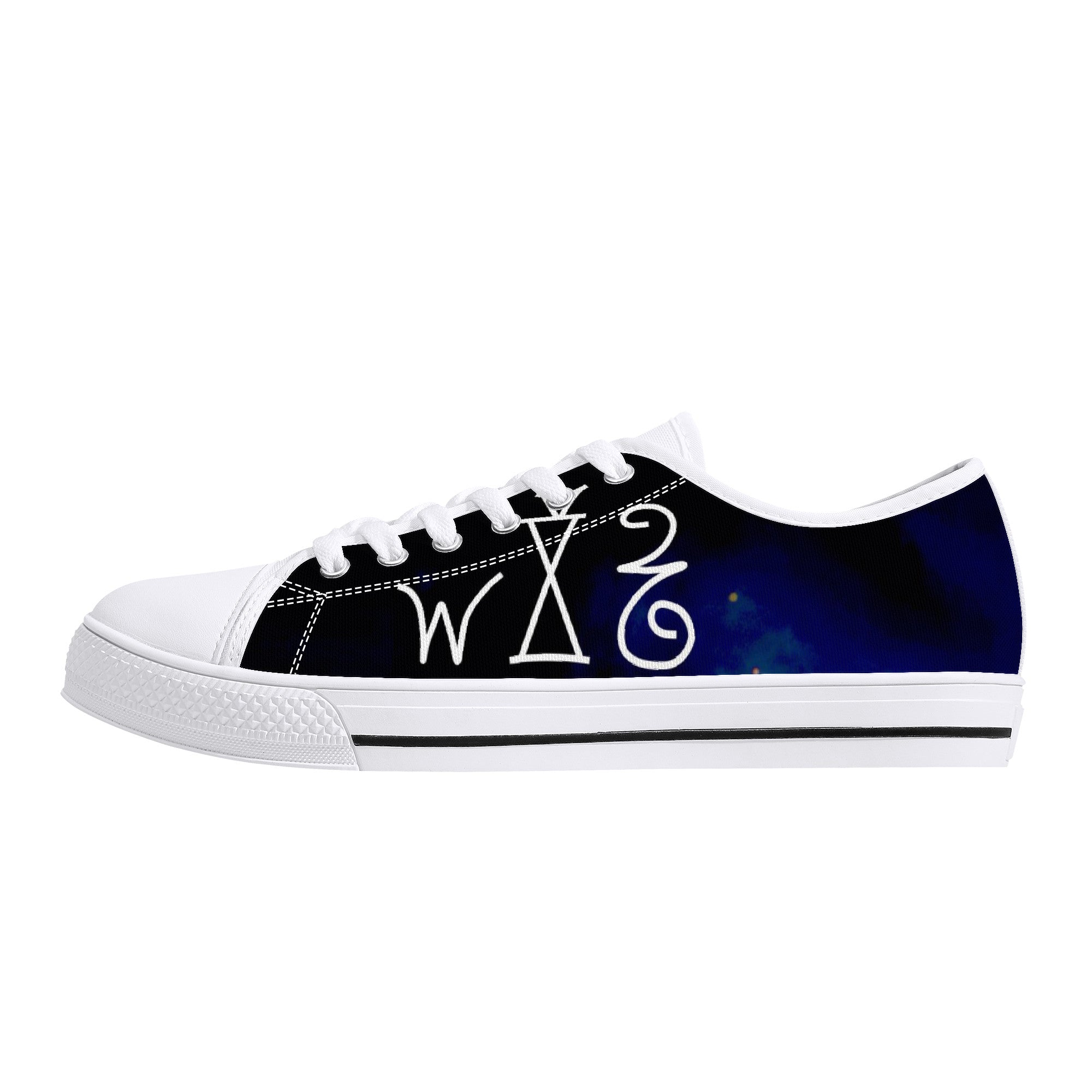They will teach us | Customized Low-Top Canvas Shoes - White - Shoe Zero