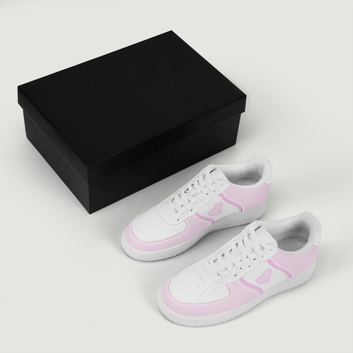 heart customized shoes