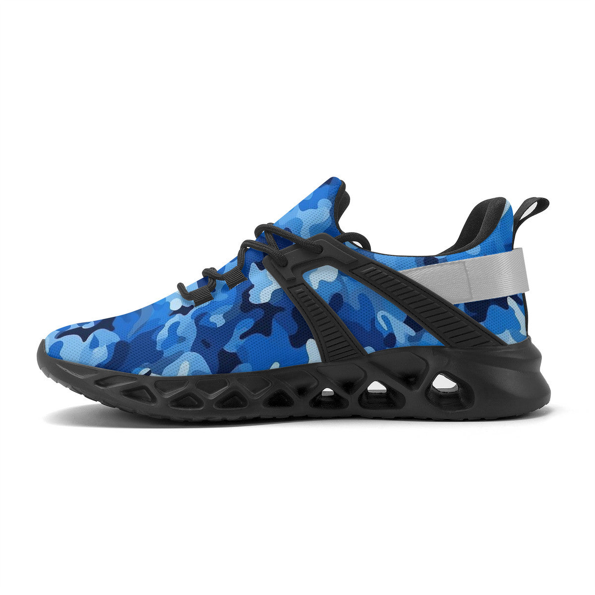Camp Now - Blue Camo | Customized Shoes | Shoe Zero