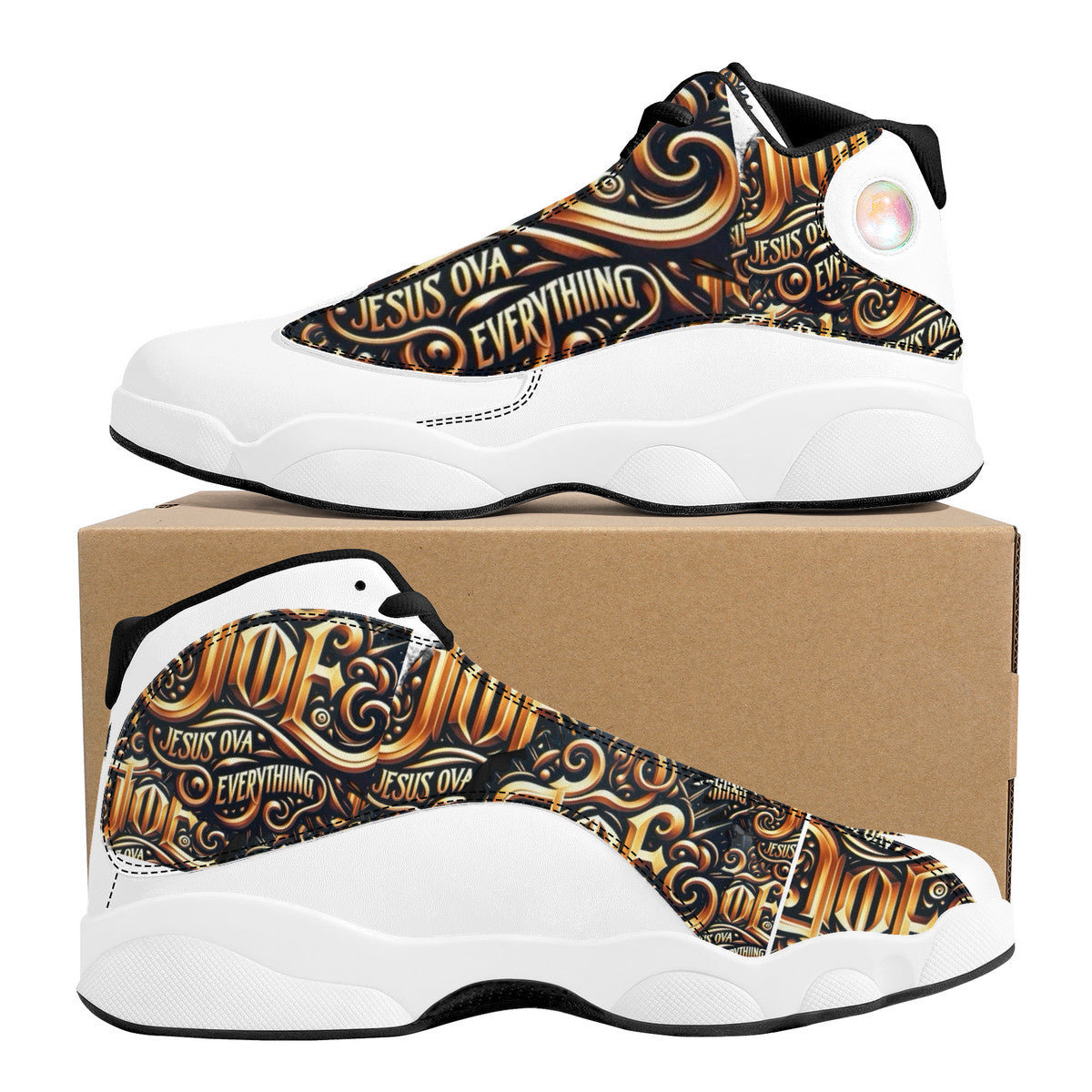 Customized Basketball Shoes - Black