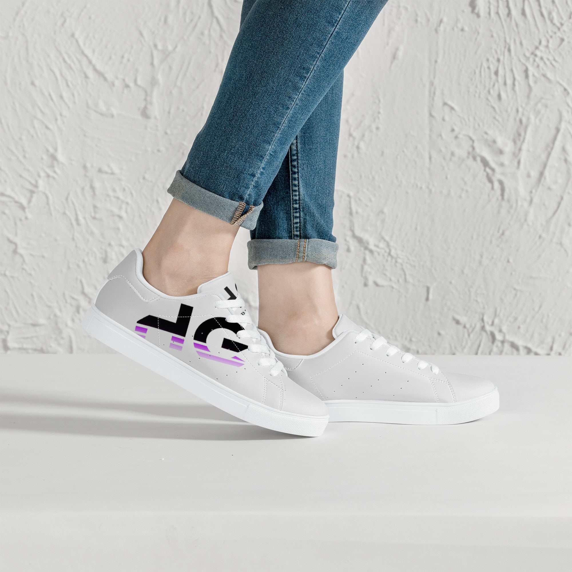 HG - Purple & Black | Custom Branded Company Shoes | Shoe Zero