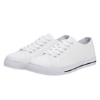 zero canvas low tops pair angled front