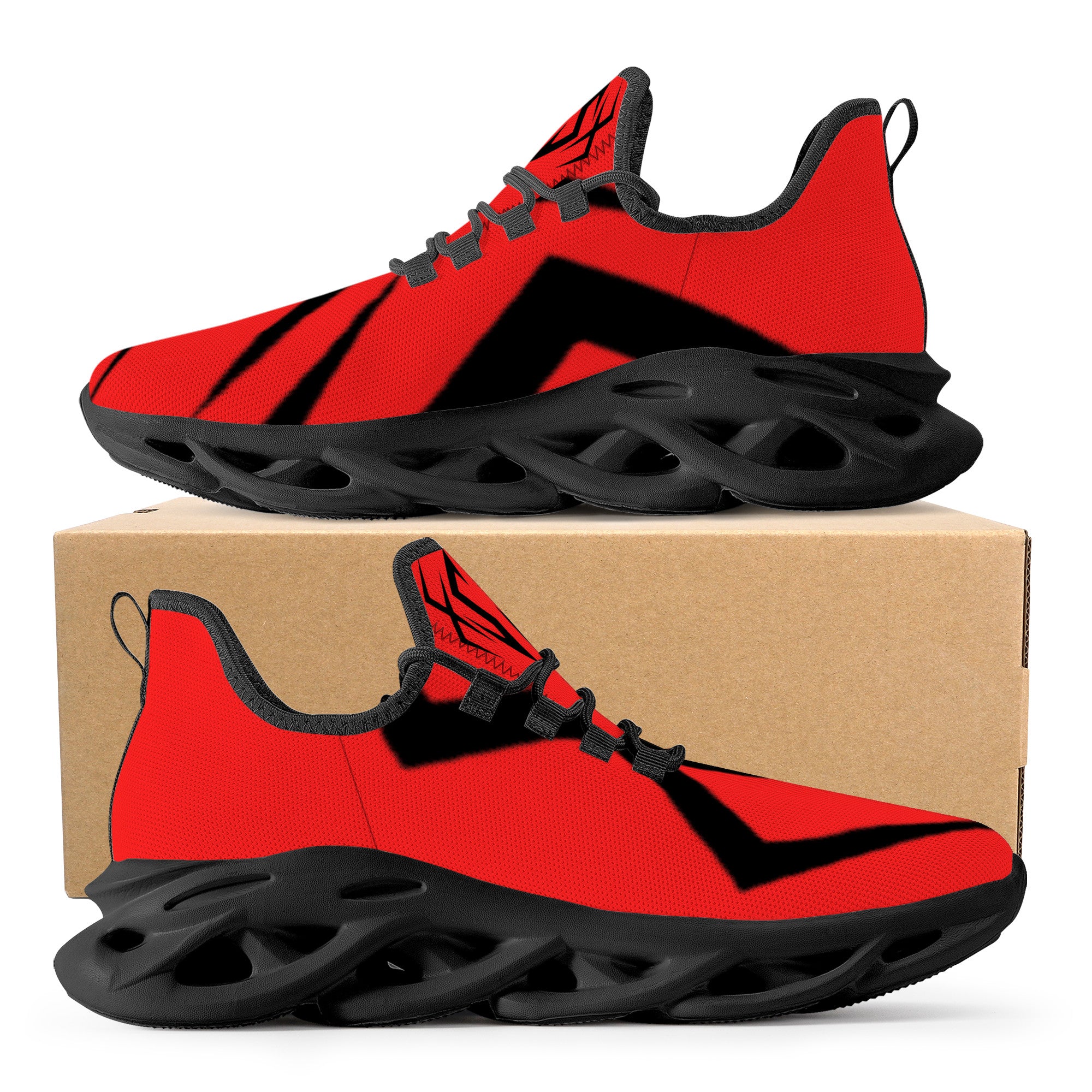 Fire Shoes | High Top Customized | Shoe Zero