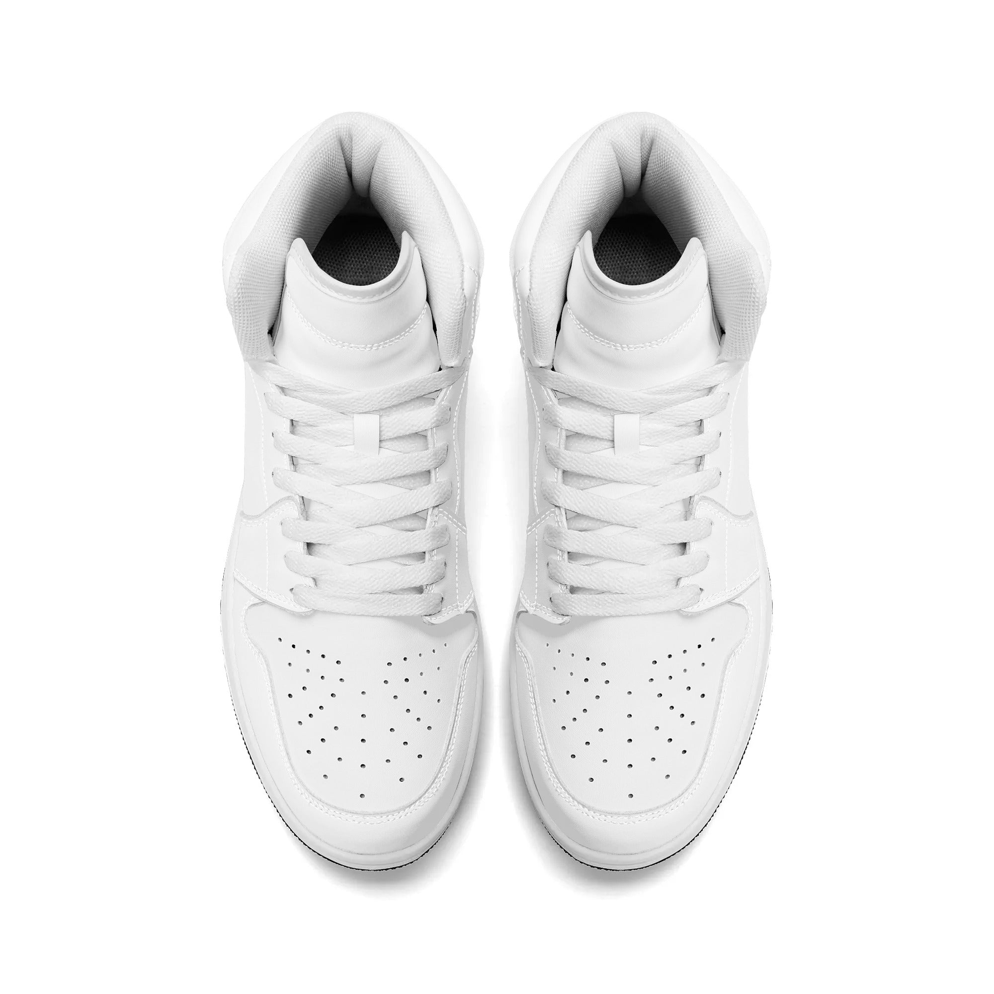 2D Customization Template For Court Zero High Tops V2