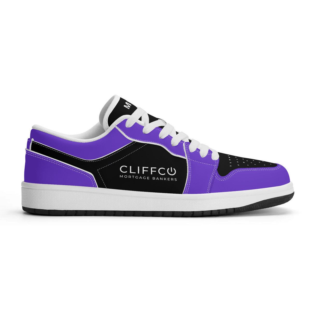 Cliffco Mortgage Bankers | Custom Branded Shoes | Shoe Zero V5
