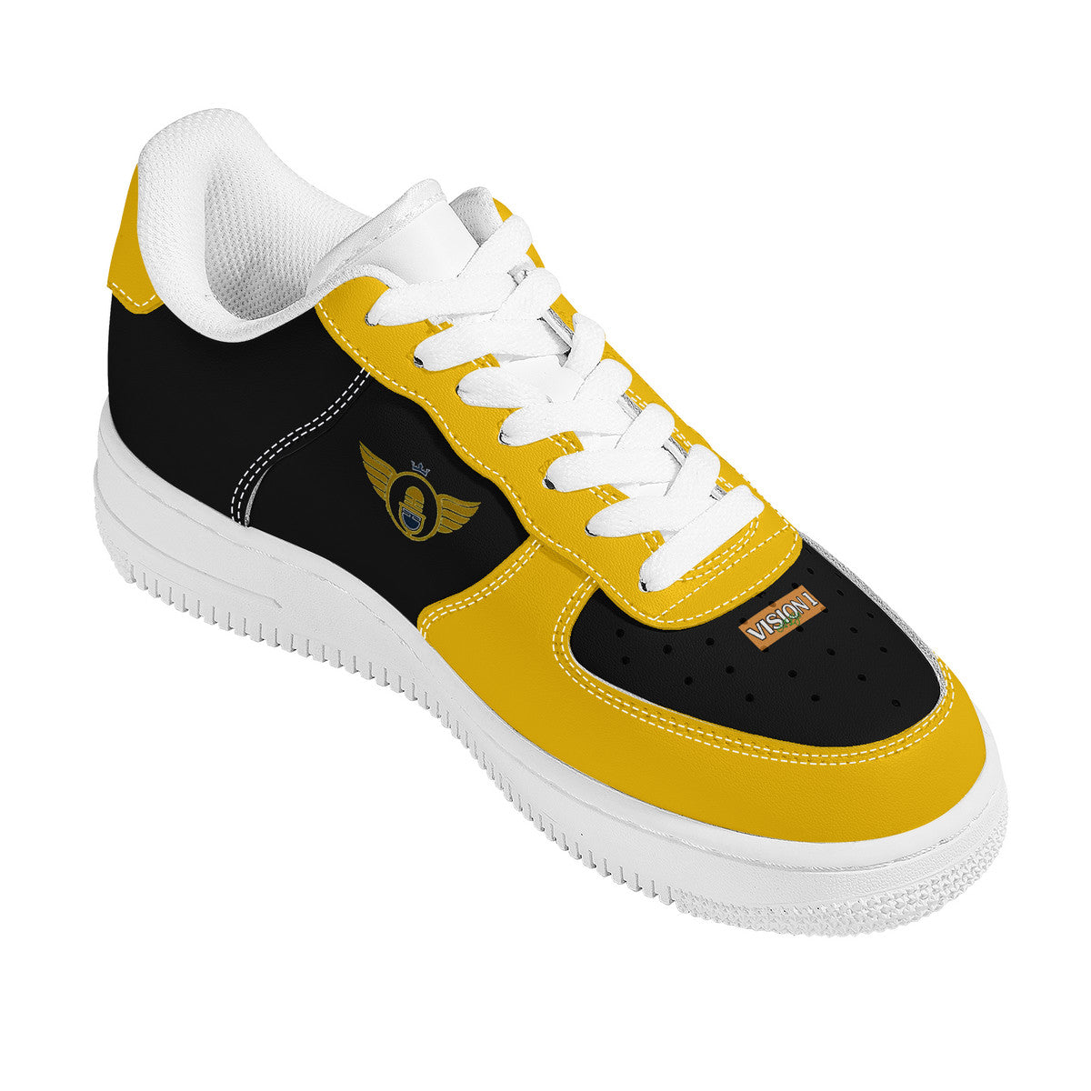 Gold Series - Black and Gold | Low Top Customized | Shoe Zero