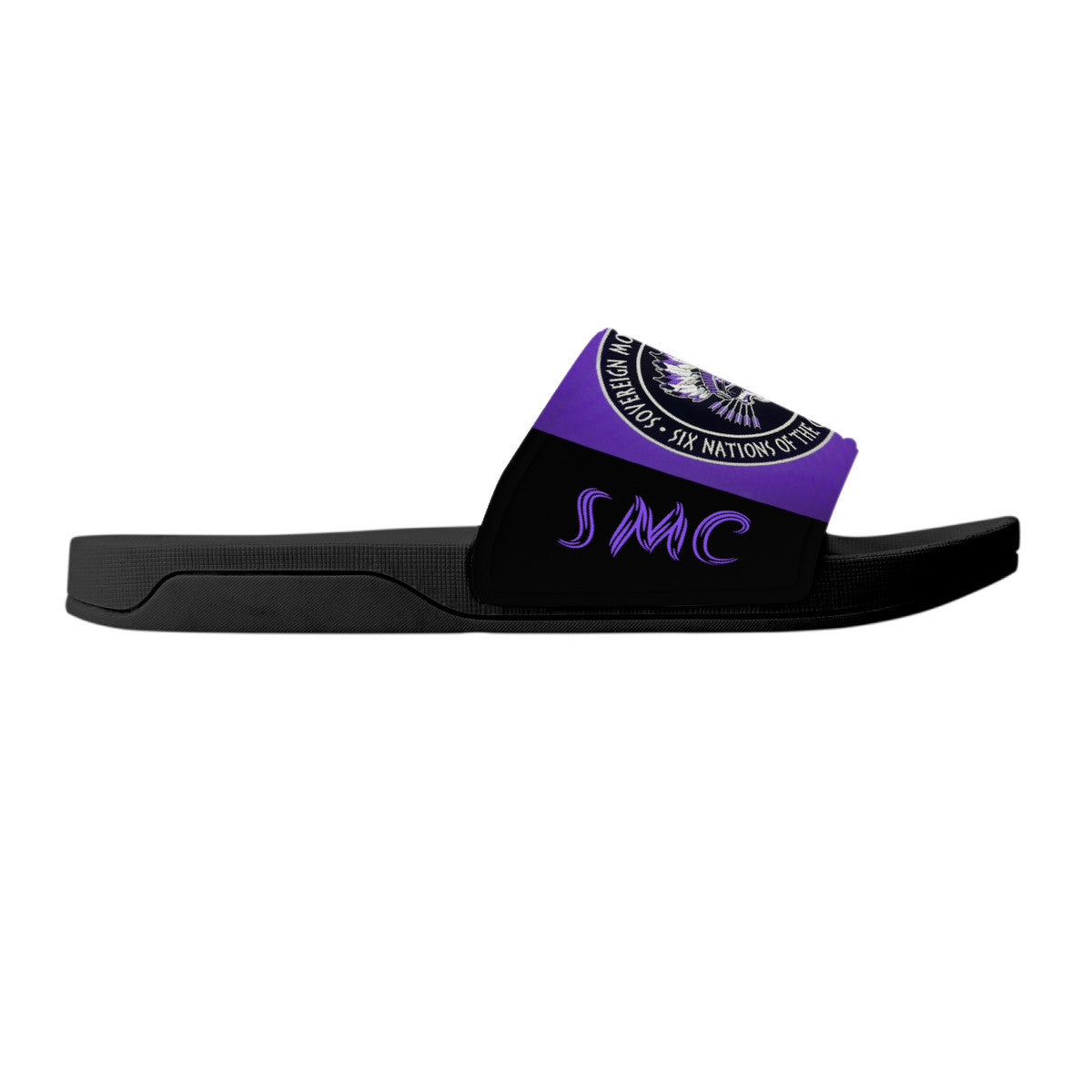 Martin Speyer Personalized Slide Sandals - Black