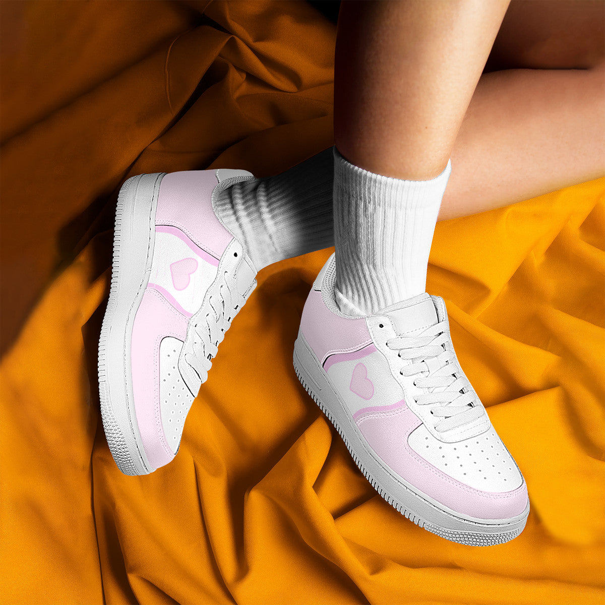 heart customized shoes