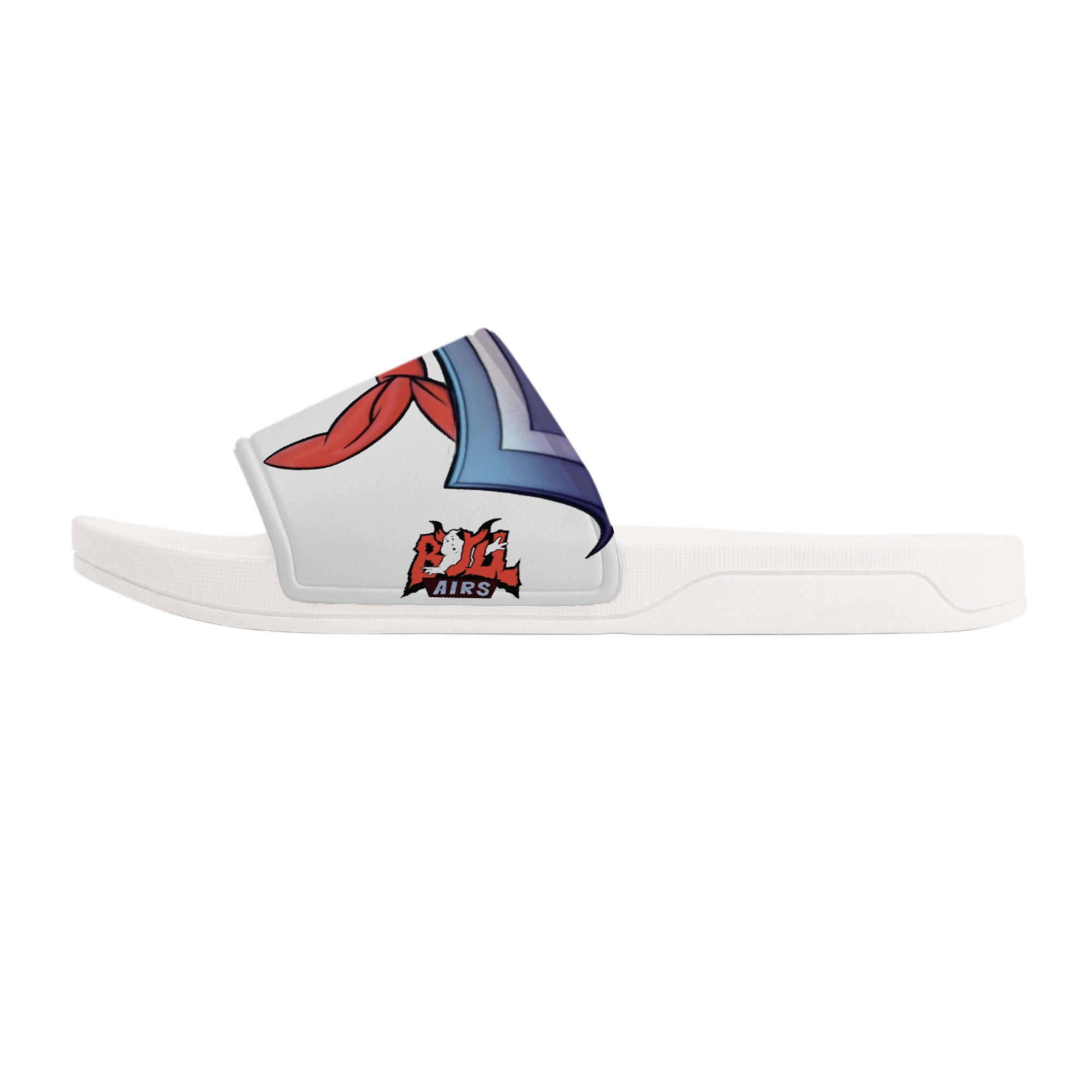 Bull_Airs - I AIN’T AFRAID OF NO SLIDES | Custom Branded Company Shoes | Shoe Zero