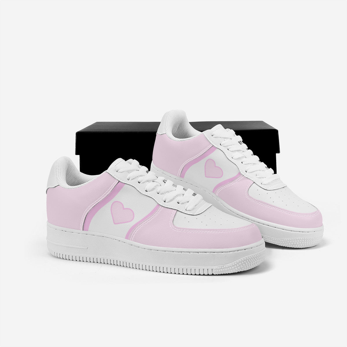 heart customized shoes