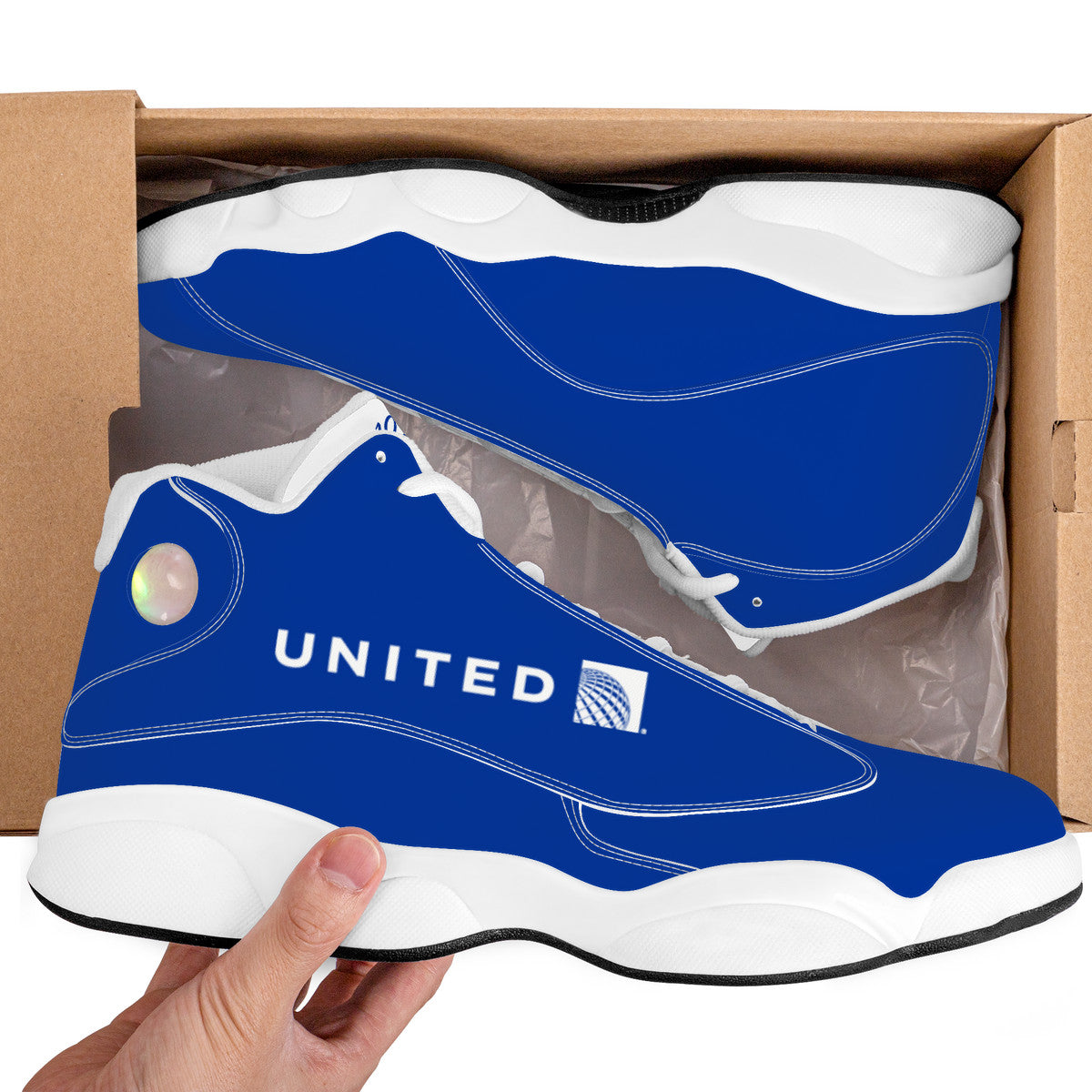 United Airlines | Custom Branded Shoes | Shoe Zero V3