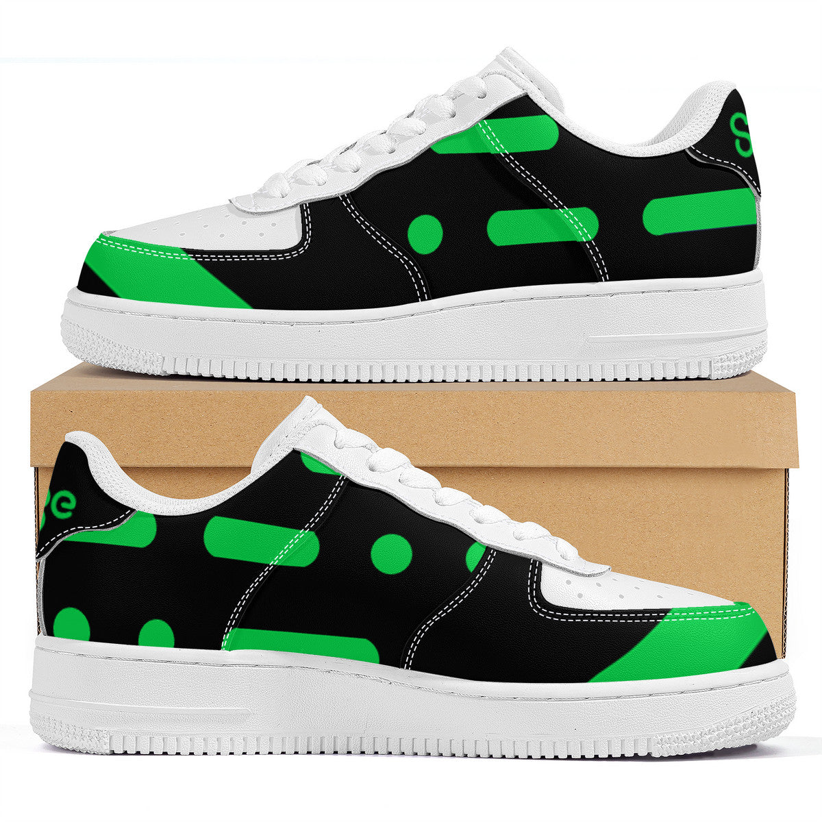 Sage Green Custom Sneakers