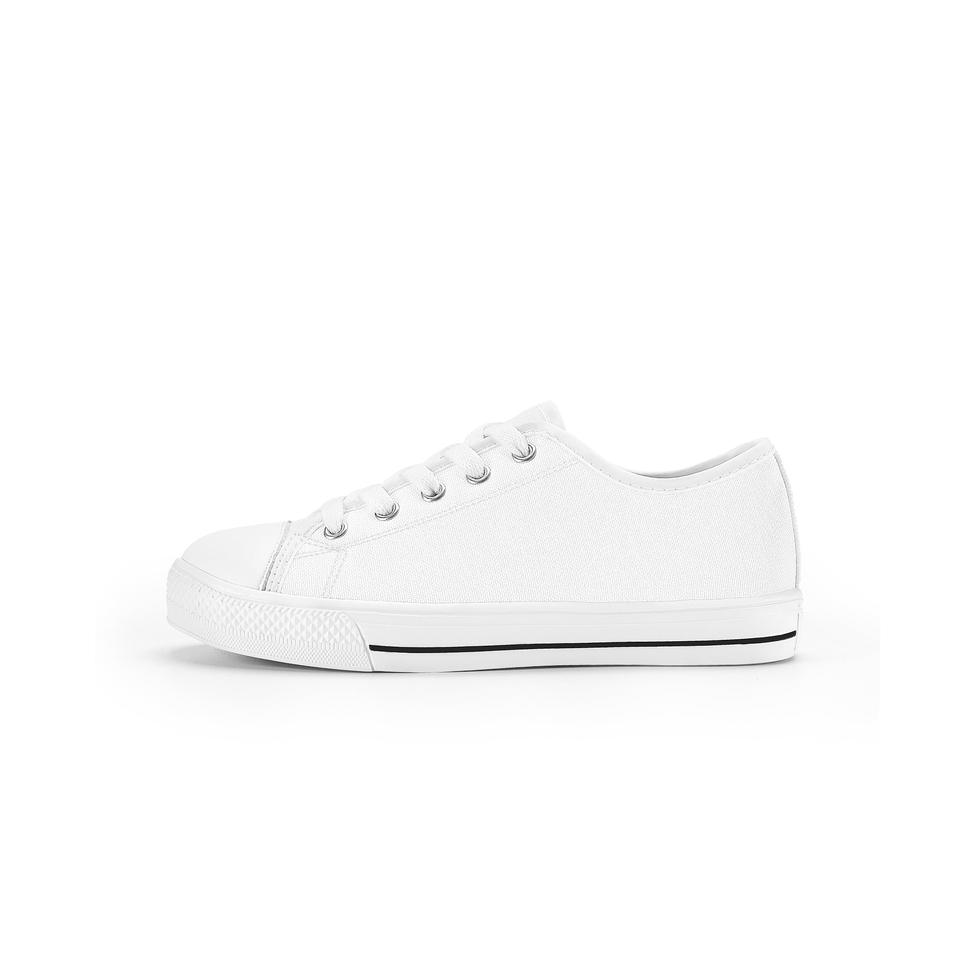 Customizable Kids Low Top Canvas Shoes - Shoe Zero