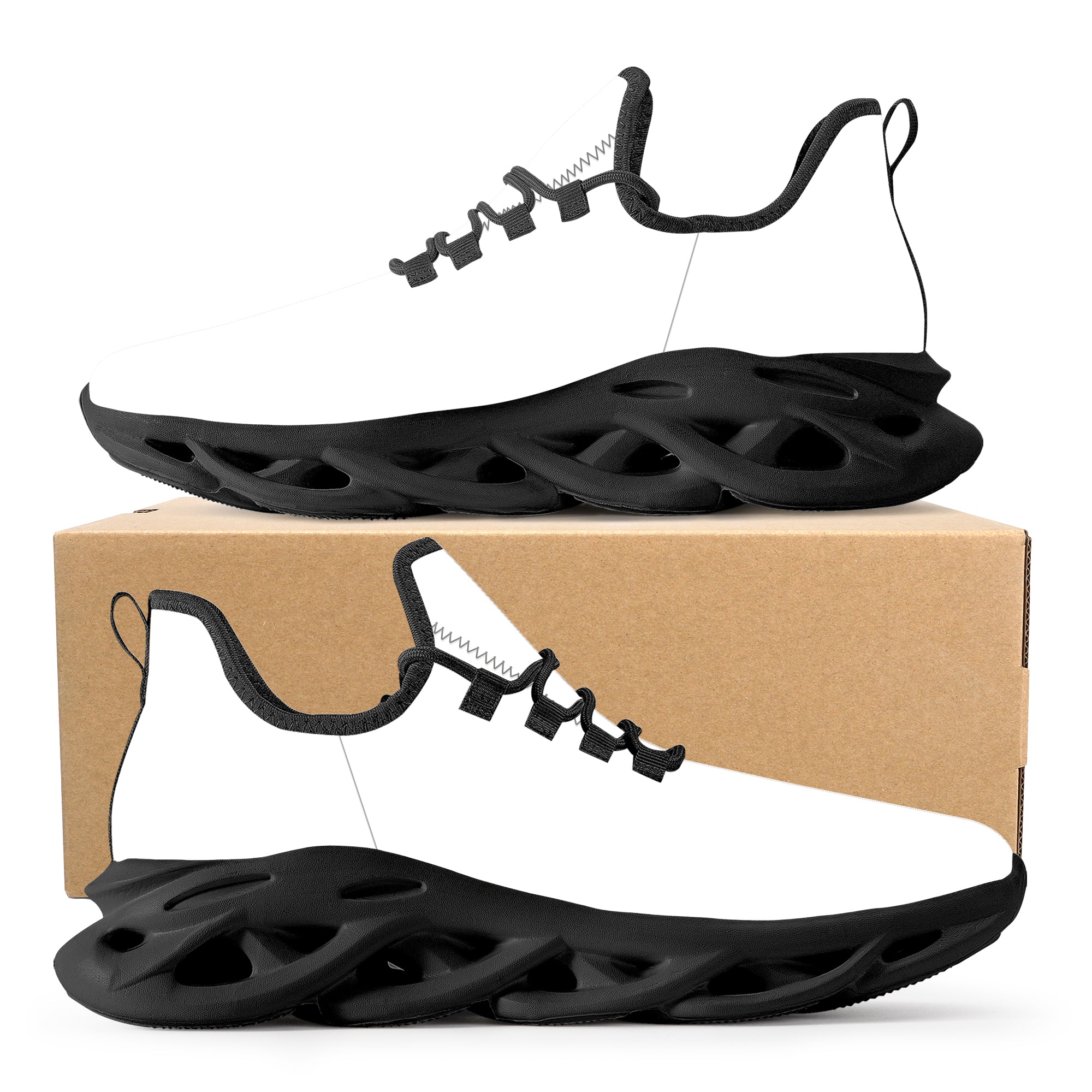 Customizable Flex Control Sneaker - Black - Shoe Zero
