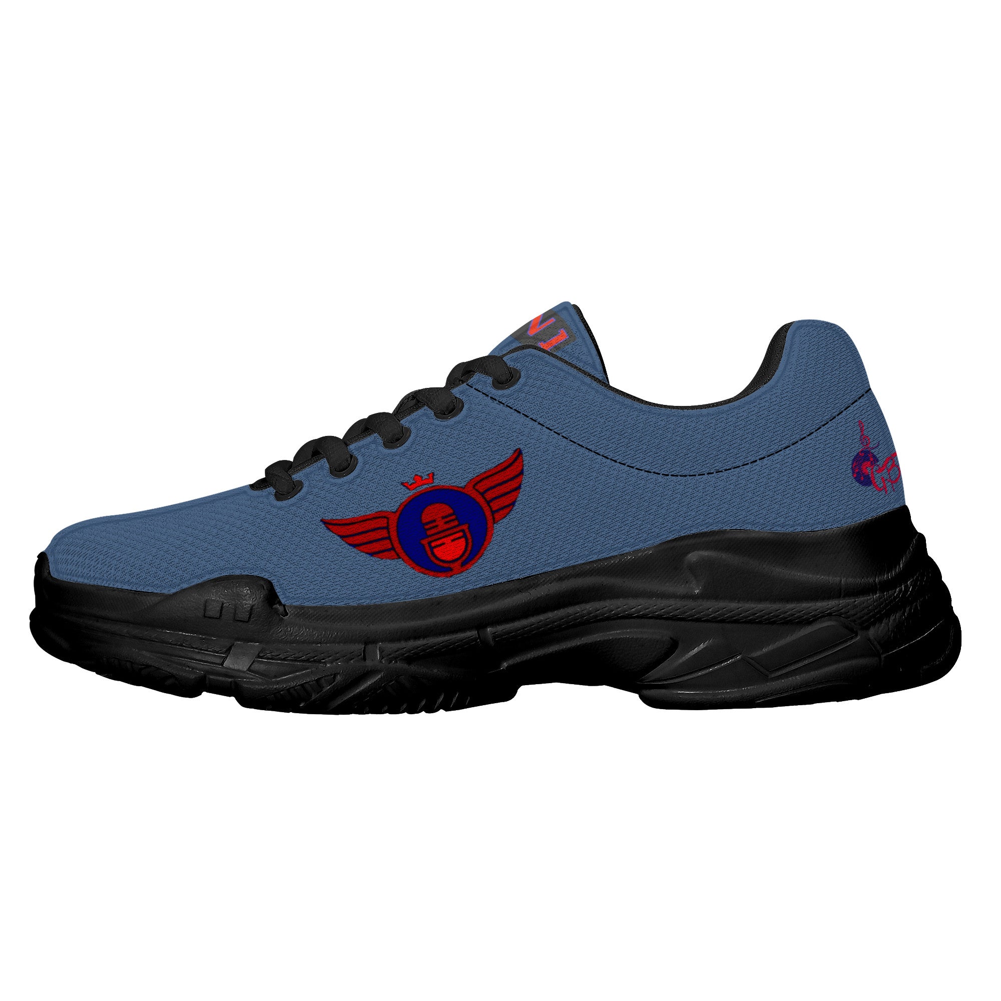 Basic Dark Blue | Vision 1 Collection | Classic Sneakers - Designed Shoe Drop - Shoe Zero