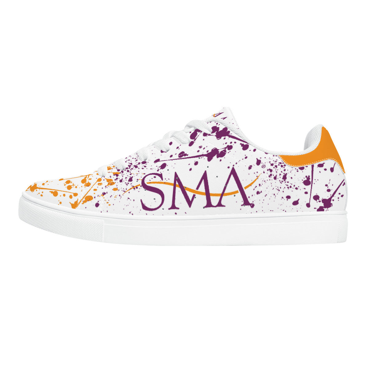 V.1.1 Splatter - SMA Low-Top Sneakers - Custom Shoes - Shoe Zero