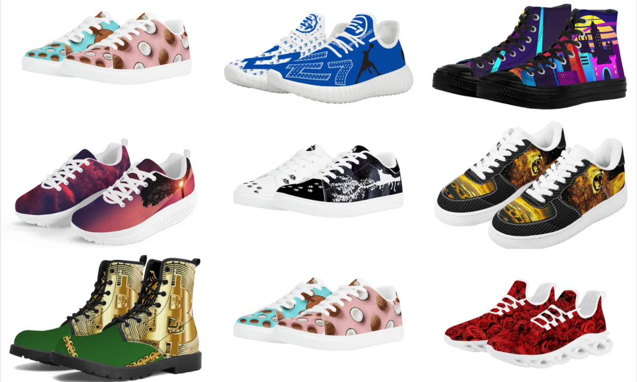 Staff Favorite Shoe Designs, Buy Custom Made Sneakers