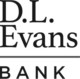 D L Evans Bank branded custom shoes
