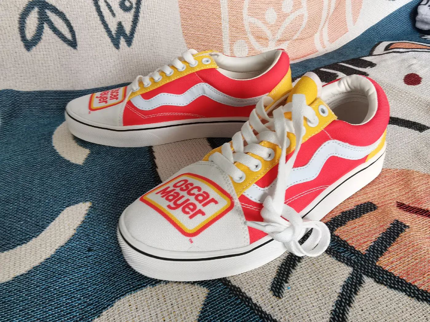 Kraft Heinz branded custom shoes