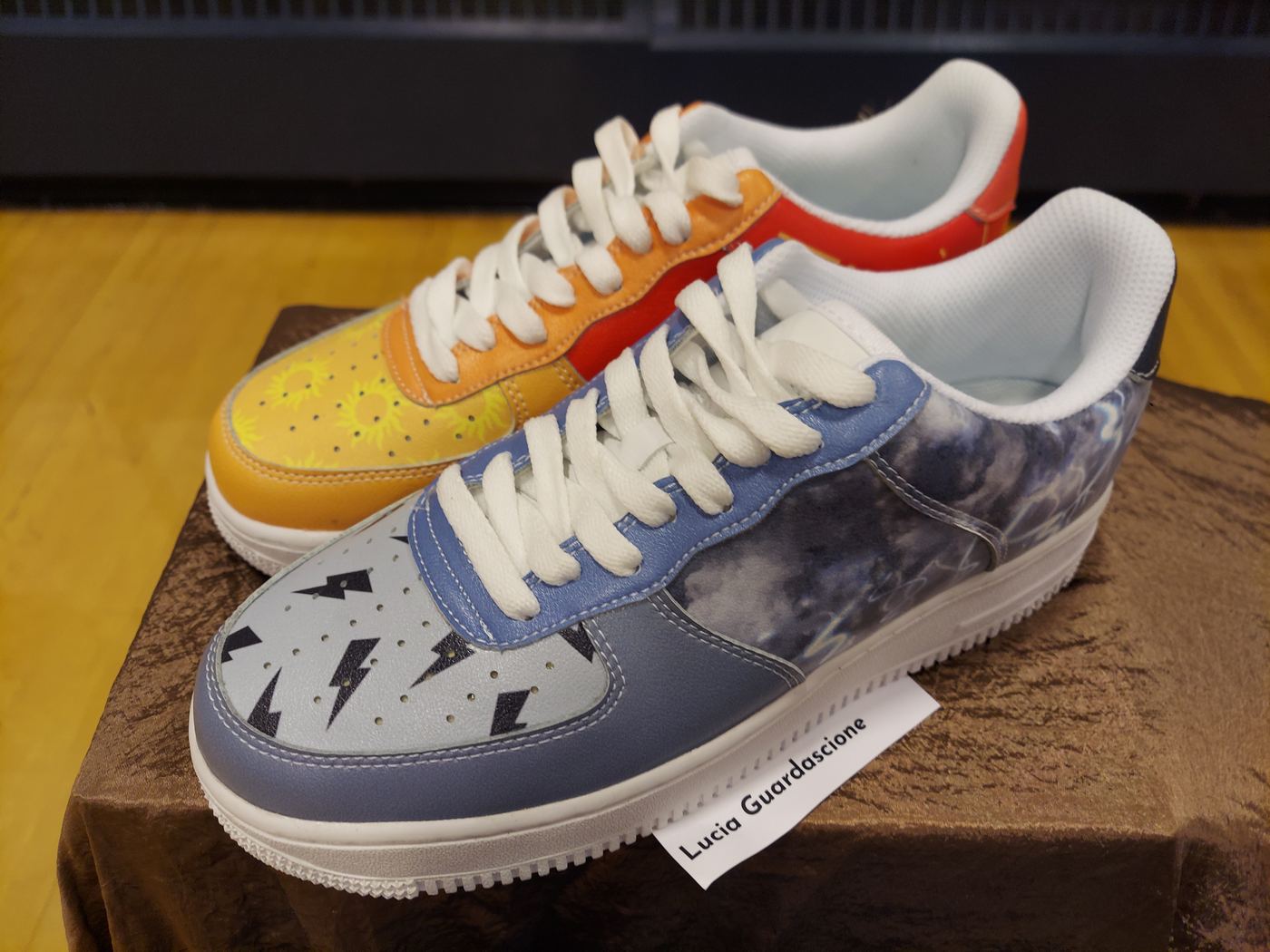 NYC teacher custom shoes